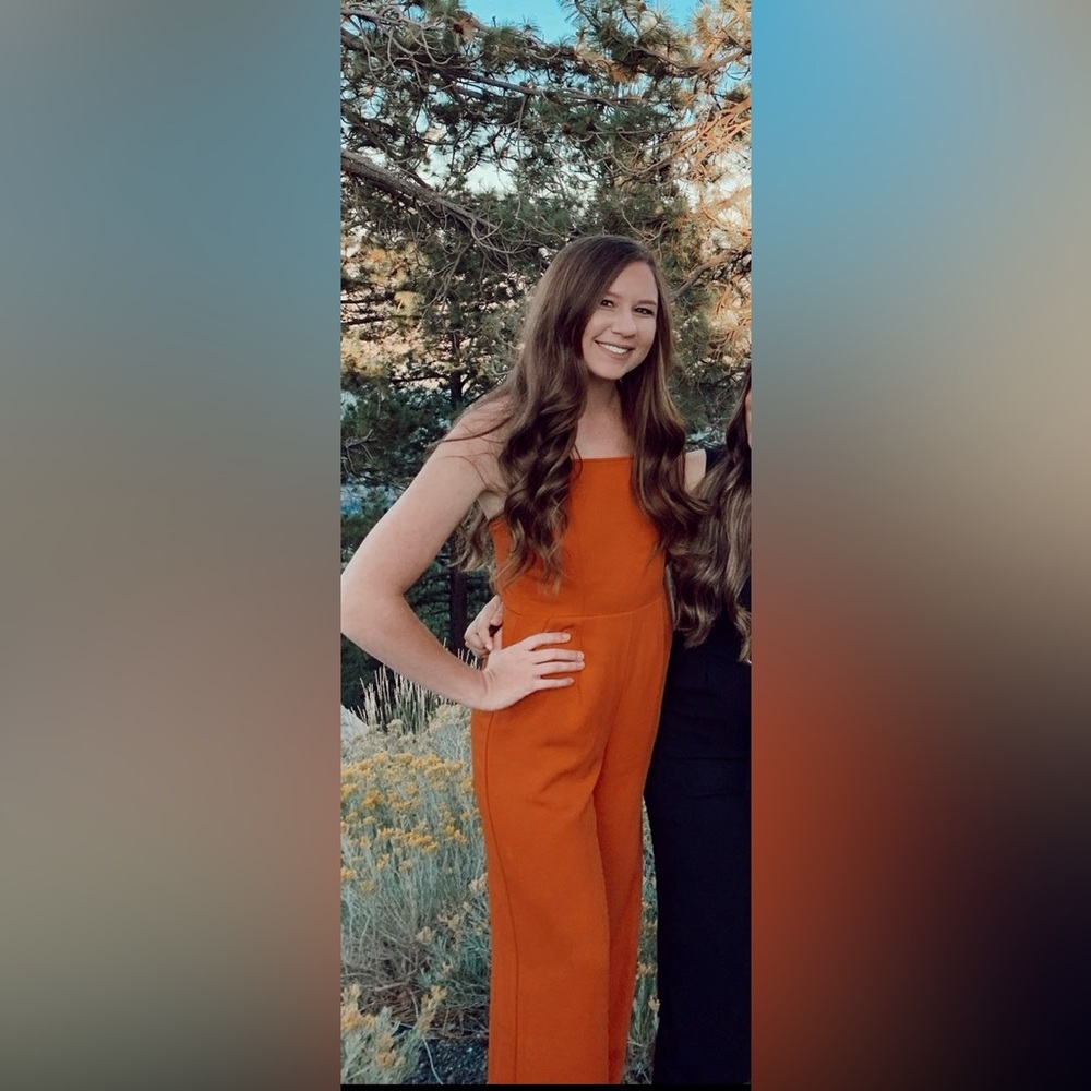 Orange jumper